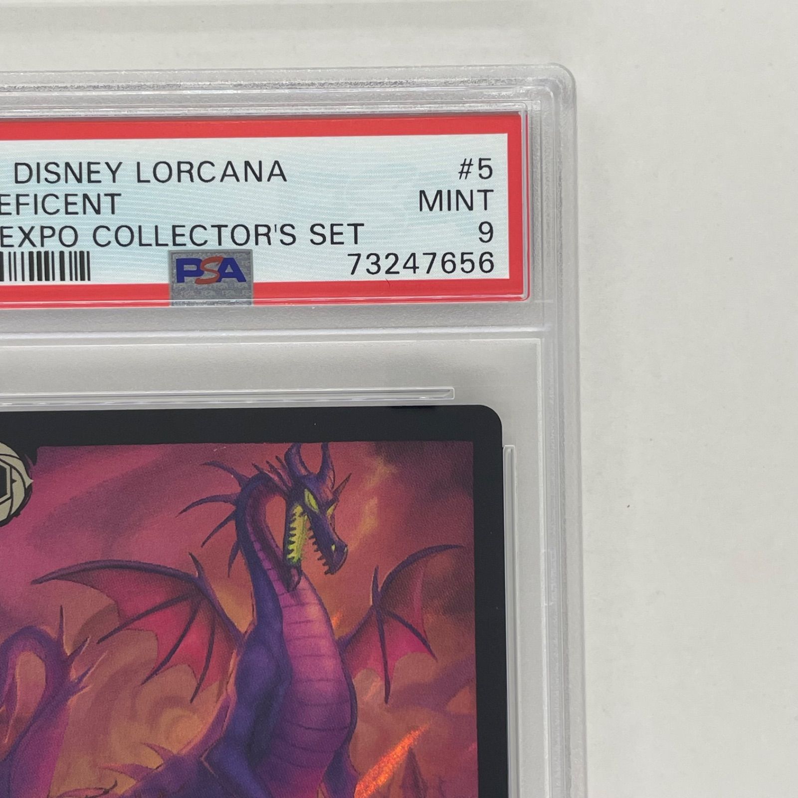 ディズニー ロルカナ マレフィセント MALEFICENT psa9 ロルカーナ Lorcana Micky Mouse D23EXPO ミッキーマウス