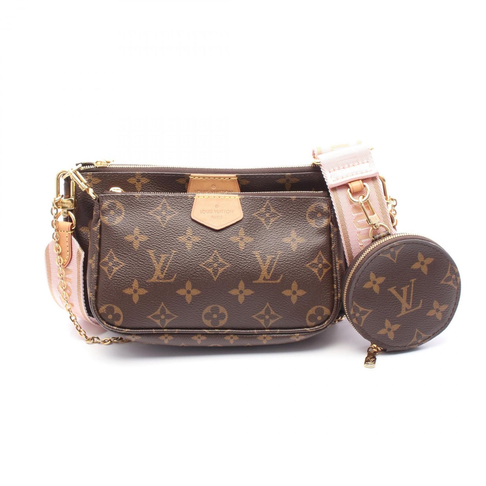 LOUIS VUITTON ルイ ヴィトン ミュルティ ポシェット アクセソワール ショルダーバッグ