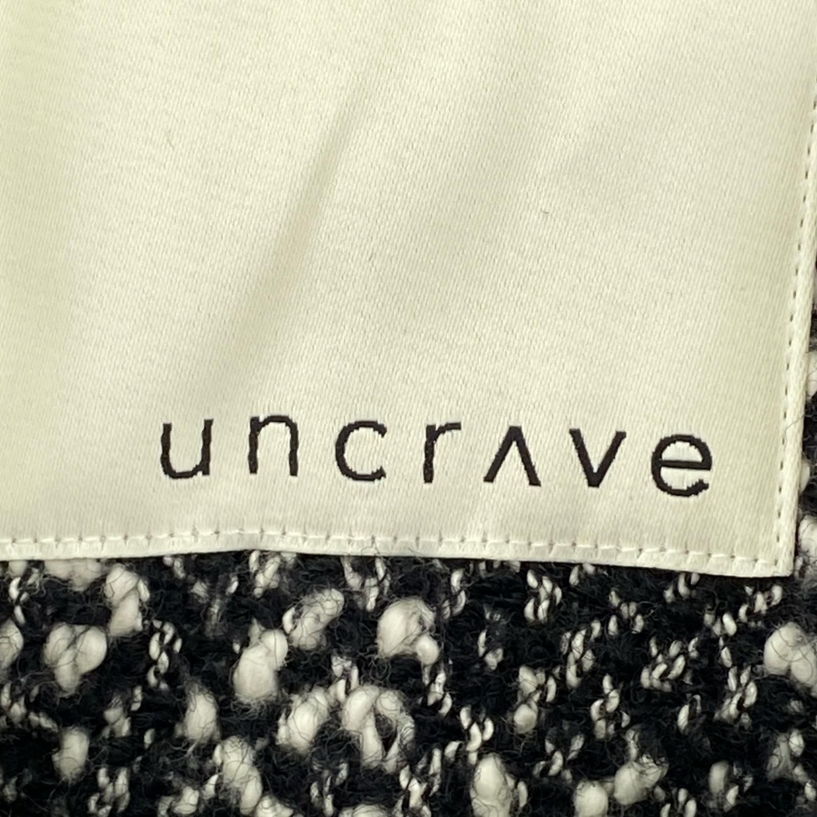 uncrave アンクレイヴ ×金子綾 ツイードノーカラージャケット size2