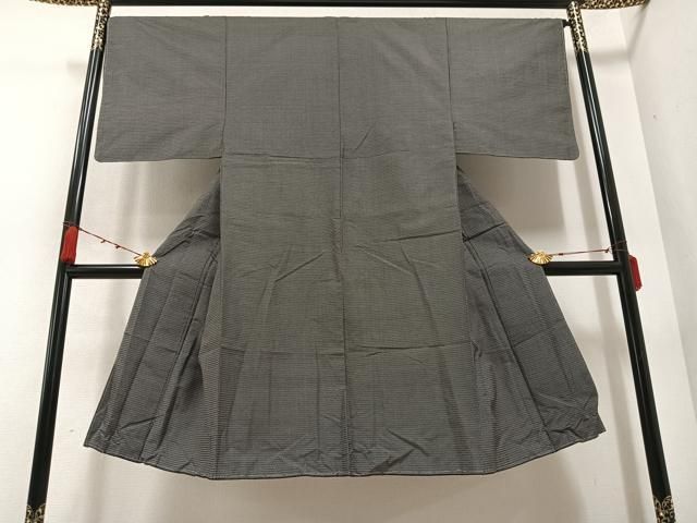 平和屋着物●男性 本場大島紬 アンサンブル 100亀甲 総詰め 正絹 ♥ AABB0393ph