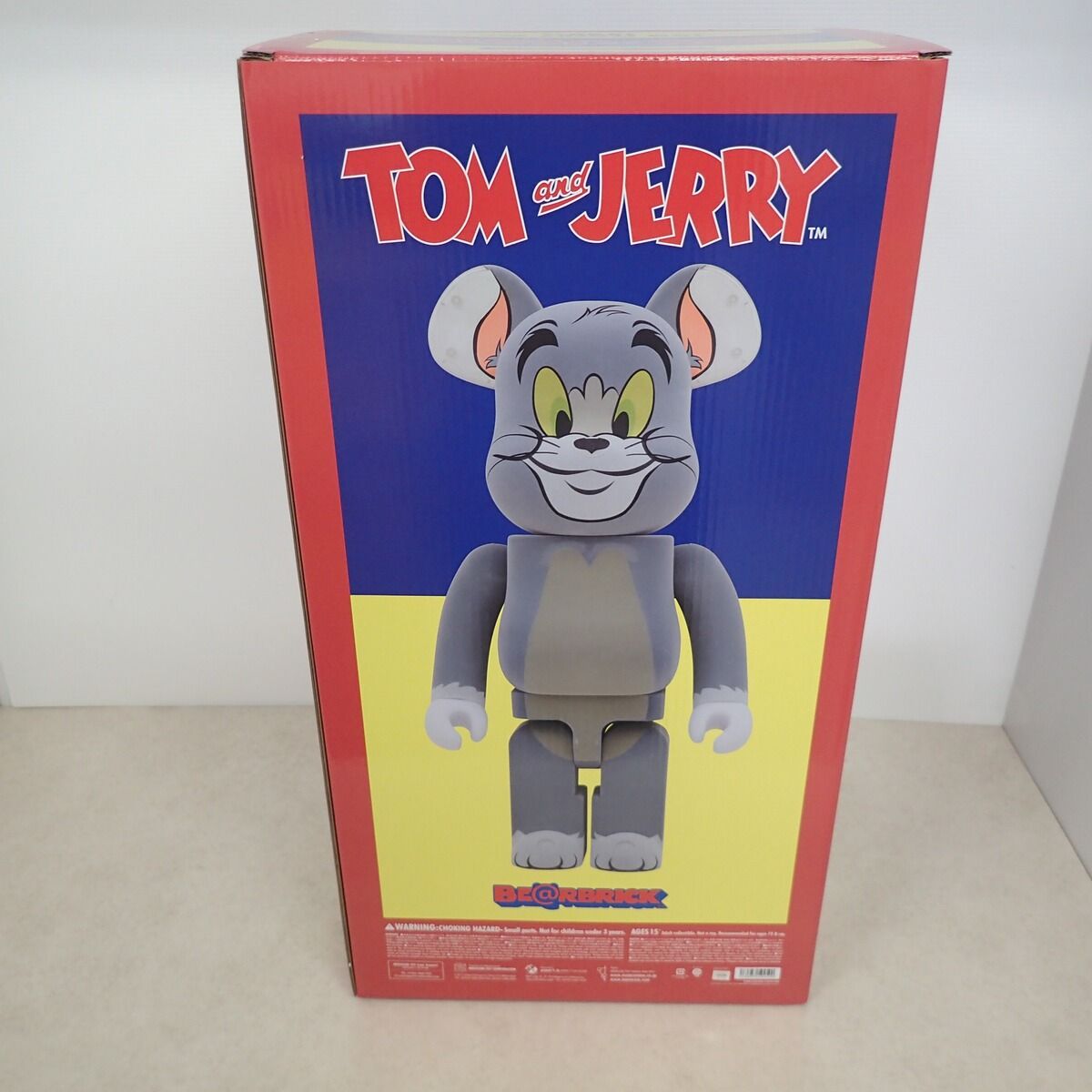 2個　BE@RBRICK TOM Flocky Ver.1000%トムとジェリー 2個 BE@RBRICK TOM Flocky Ver.1000%トムとジェリー BE@RBRICK TOM