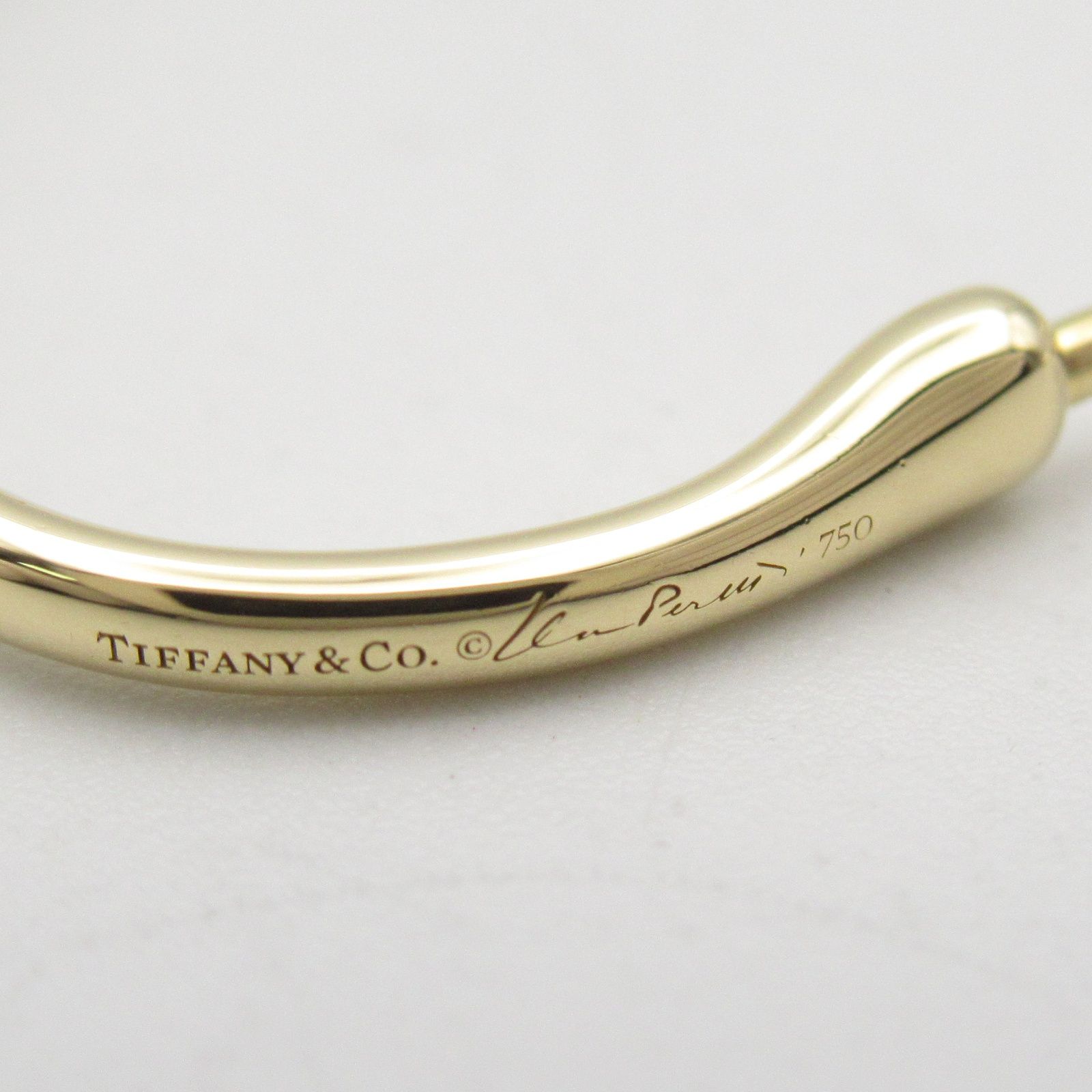 ティファニー TIFFANY＆CO ピアス オープンハート フープピアス 