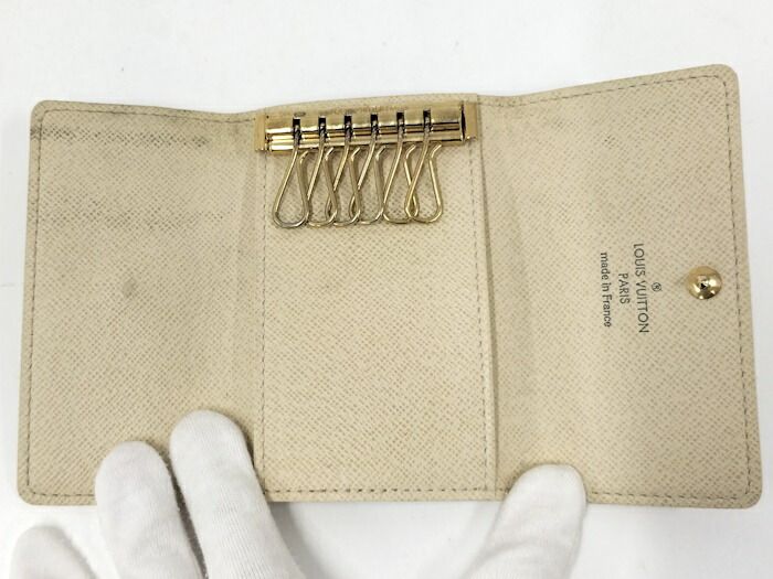 LOUIS VUITTON ミュルティクレ6 6連キーケース ダミエ アズール N 61745