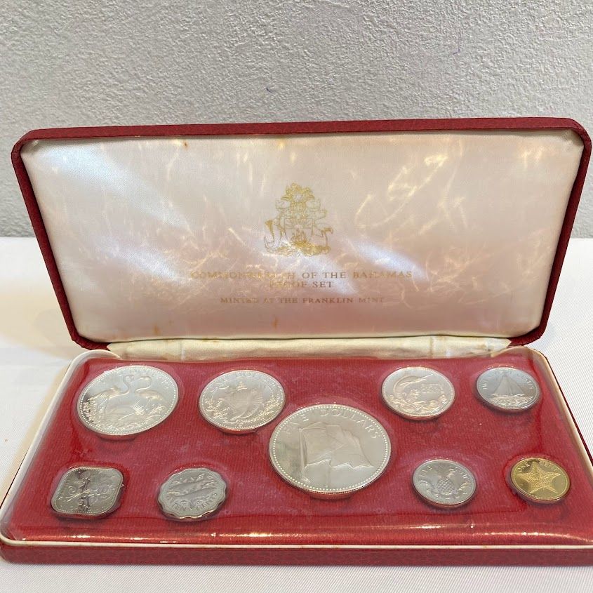 バハマ プルーフセット（銀貨含む） - 旧貨幣/金貨/銀貨/記念硬貨