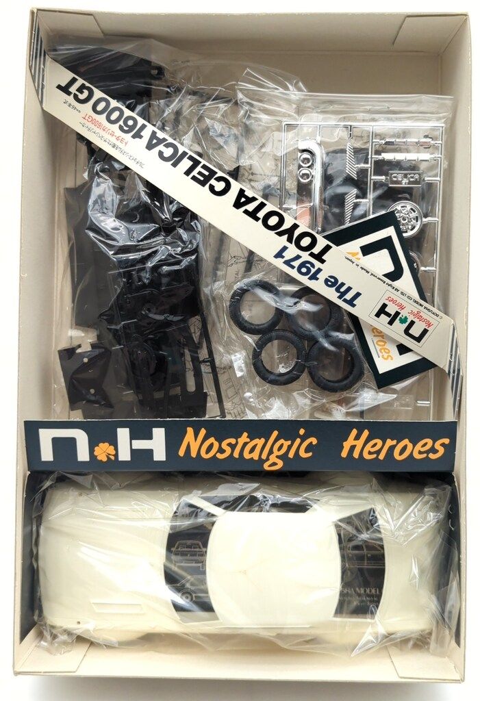 (未使用･未開封品)1/24 トヨタ・セリカ1600GT 昭和46年式 「ノスタルジックヒーローズ No.14」 [NH-14] Amazon.co.jp: 1/24 トヨタ・セリカ1600GT 昭和46年式