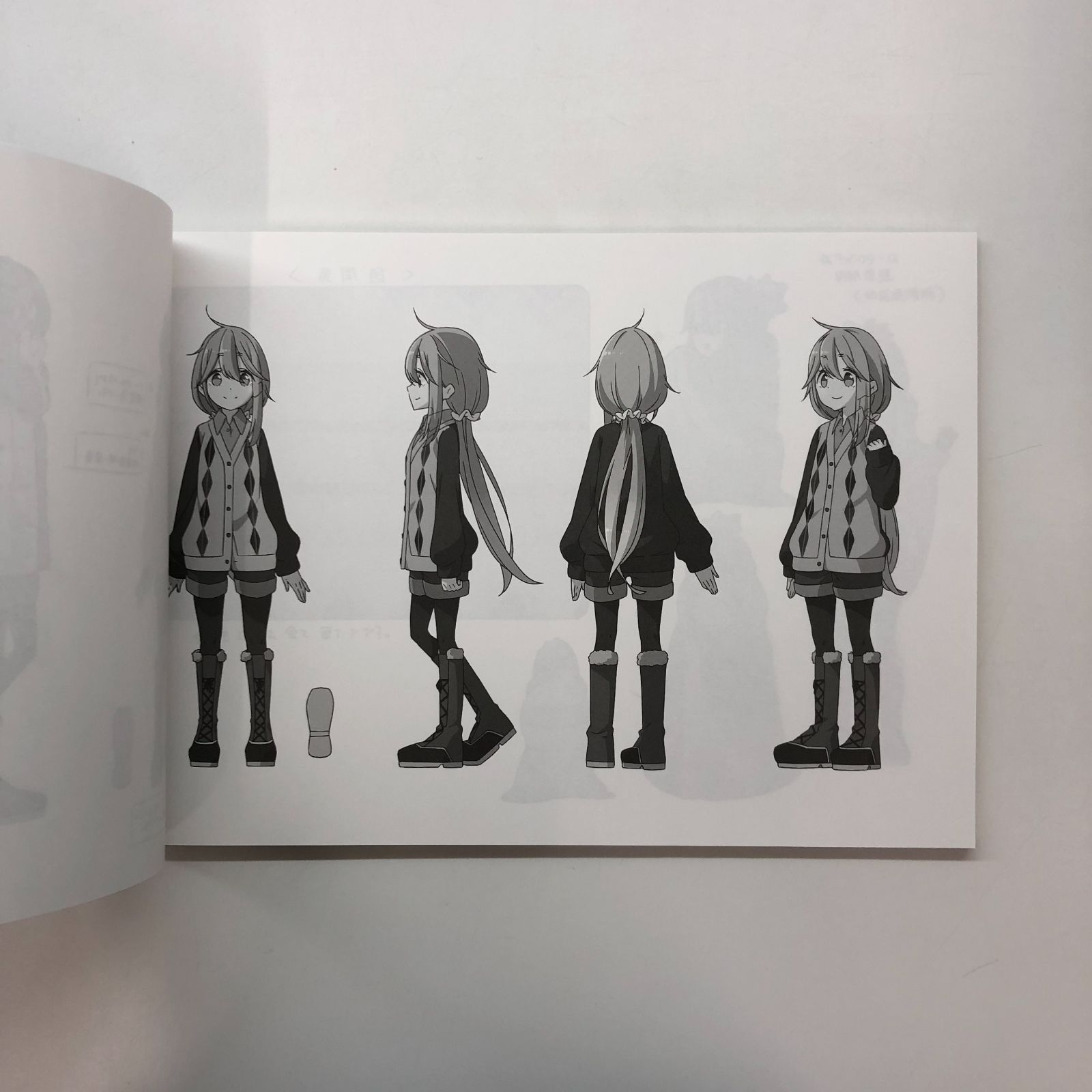 ゆるキャン設定資料、76枚 ゆるキャン設定資料、76枚