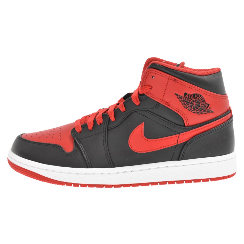 NIKE (ナイキ) AIR JORDAN 1 MID BRED TOE DQ8426-060 エアジョーダン1