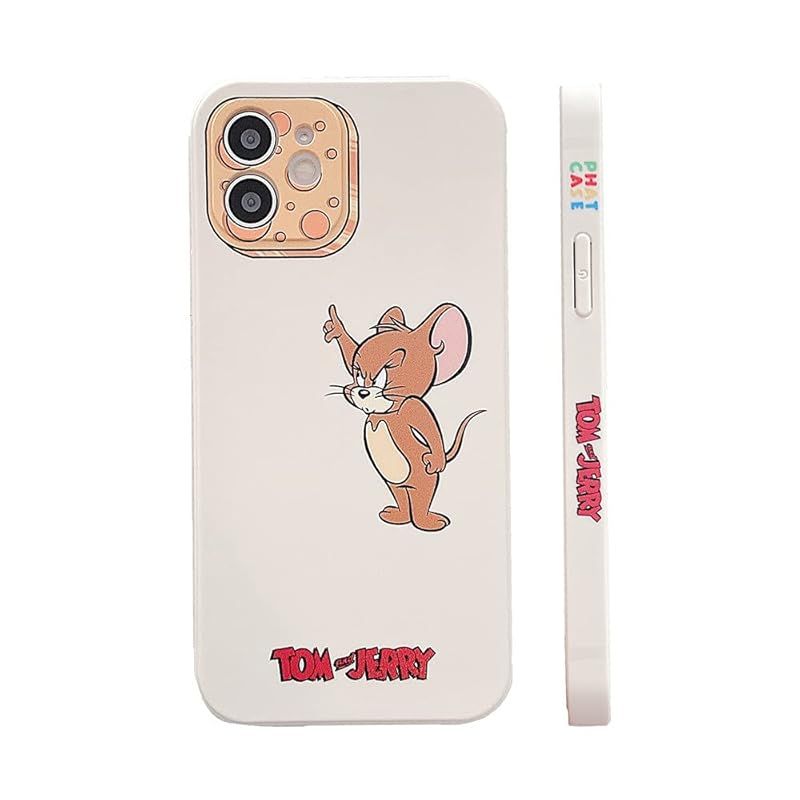 新品　トムとジェリー iPhone 14Plus 用 ケース スマホケース 薄型 ソフト「全機種対応」 TPU 柔らかいバンパー アイフォン14Plus ケース レンズ保護 耐衝撃 ワイヤレス充電対応 指紋防止