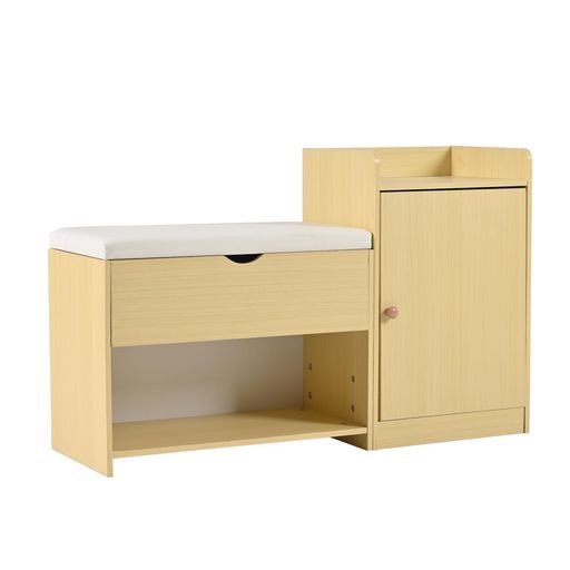 玄関ベンチ 玄関椅子 シューズラック 靴棚 玄関 靴収納ラック 下駄箱 木製 Amazon.co.jp: ZEOPLE 玄関ベンチ 玄関椅子 木製 玄関スツール