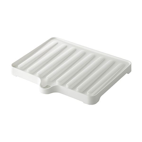 60セット ドレーナー|水切り器具 ホワイト 38.4×34×3.5cm 本体 PP リベラリスタ 代引不可