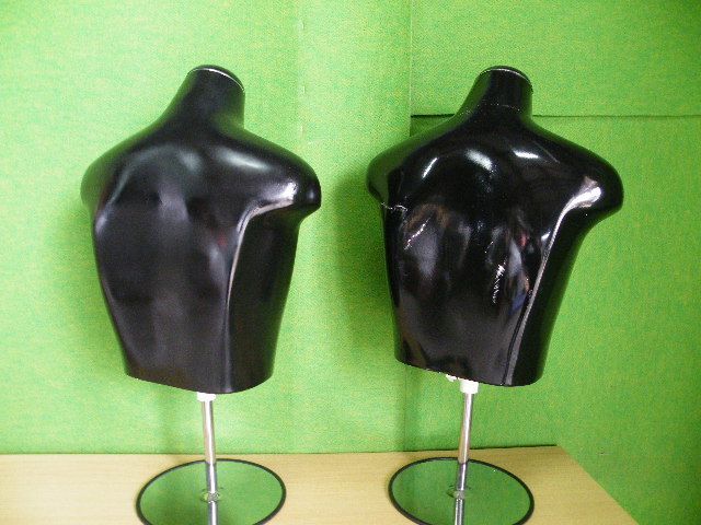 卓上用 メンズトルソー 2体セット キズ有り P-149