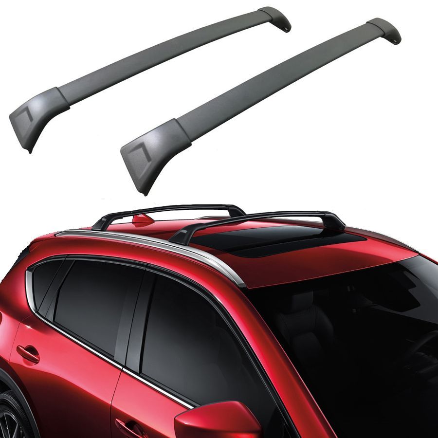 クロスバー アルミ製 2本セット CX-5 KF系 ベースキャリア マツダ CX-5 KF