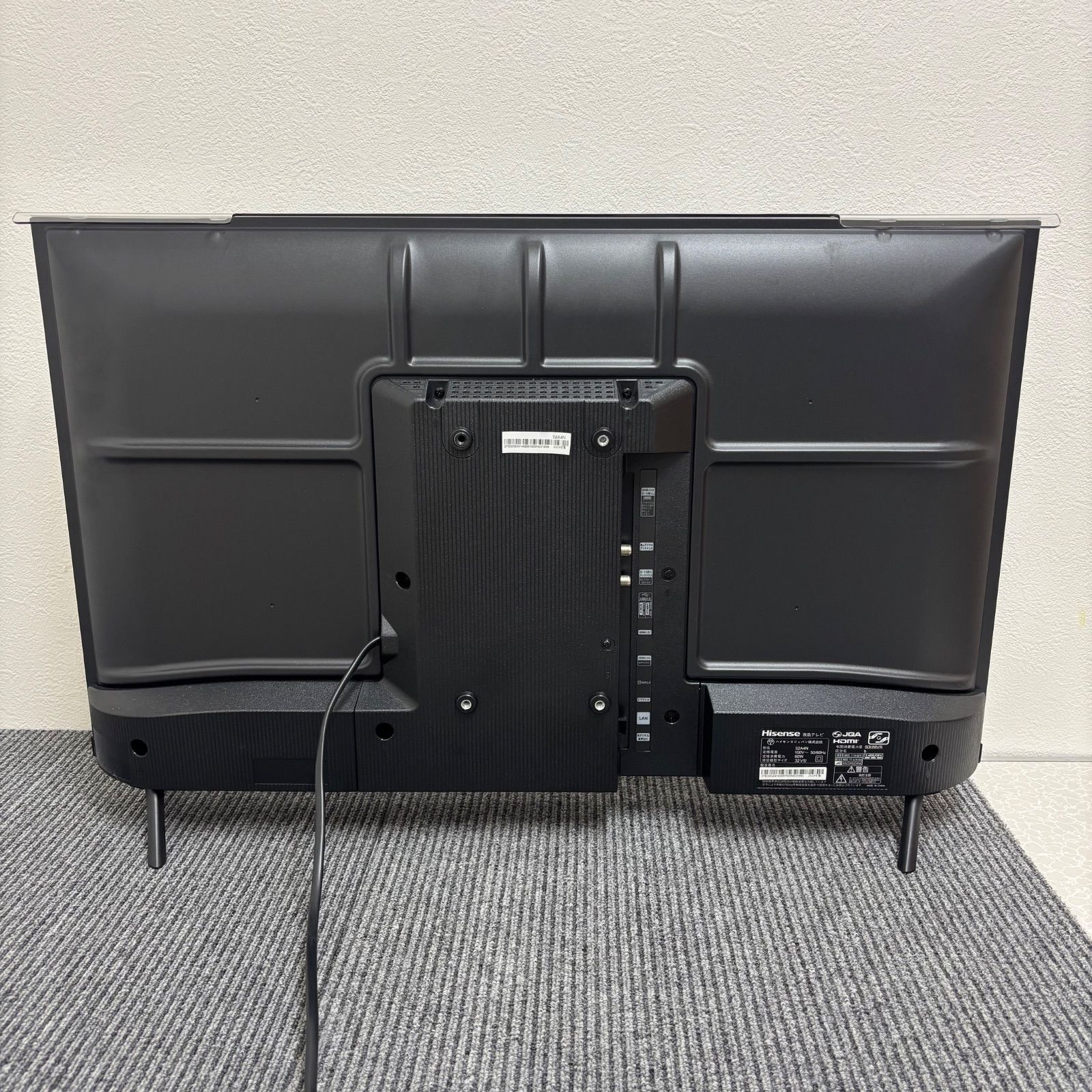 美品/画面保護パネル付き】薄型液晶テレビ 32V型＜Hisense＞32A4N 