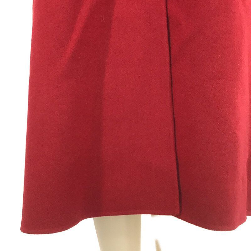 美品】 CYCLAS / シクラス | WOOL DOUBLE FACE NO COLLAR COAT ウール  