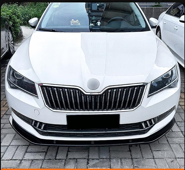 SKODA Superb B8 2016-2018年式 フロントリップ スポイラー 前唇 擾流板 エアロ 外装 カスタム 9.22