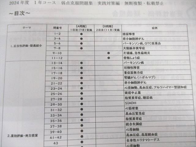 薬学ゼミナール 第110回薬剤師国家試験対策 弱点克服問題集/実践問題編