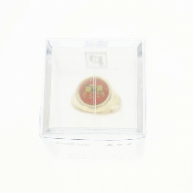 POINTLESS JOURNEY ポイントレスジャーニー TOY RING CROWN RED