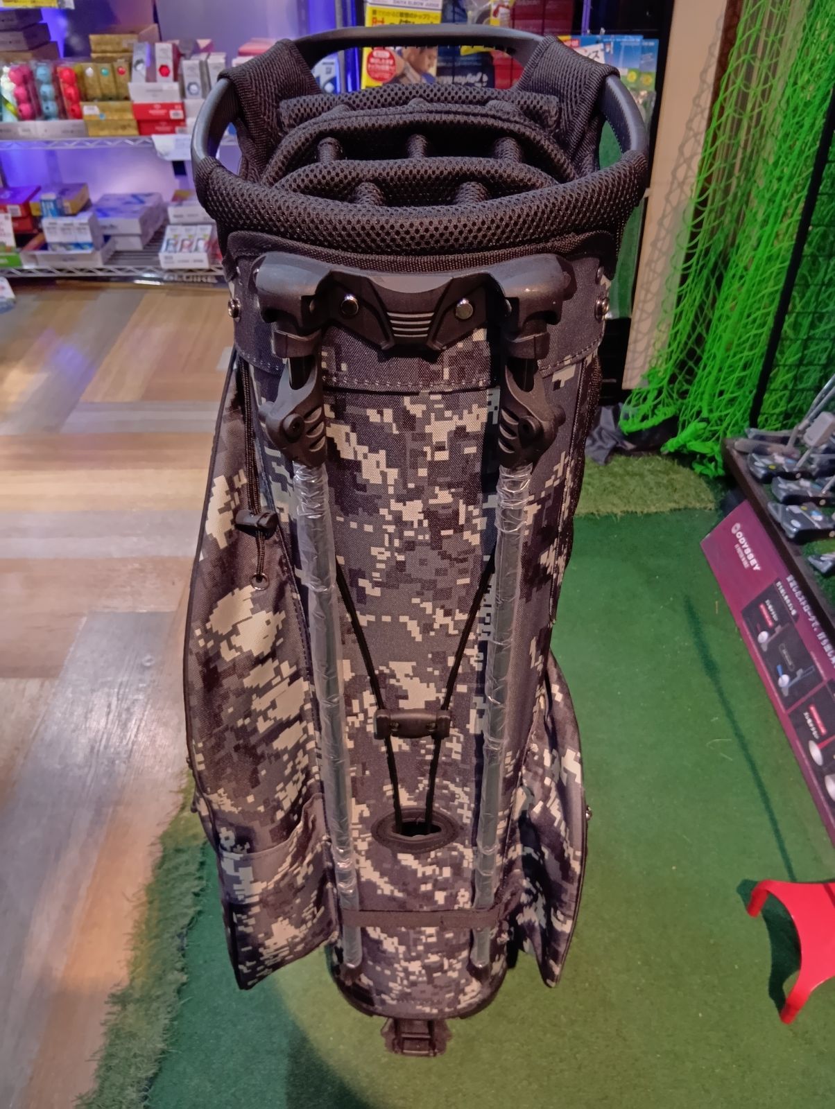 Cb OOWLS 14分割 スタンドキャディバッグ グレーカモ 9.5型 軽量 47インチ対応 JYPRF23FSB モデル JYPER Sオリジナル商品 大崎店