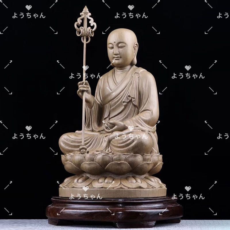 新入荷☆抜群 木製 　 仏像　置物　木彫り 雕刻、手作り工芸品、コレクションZYH-LL-603-101 新入荷☆自在観音菩薩 仏像 ツゲの木彫り天然木 職人手作り 工芸品