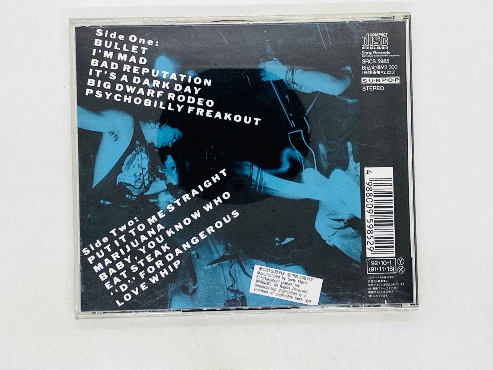 reverendhortonheat  レヴァレンドホートンヒート CD 2枚 はじめての ザ・レヴァレンド・ホートン・ヒート -プレイリスト