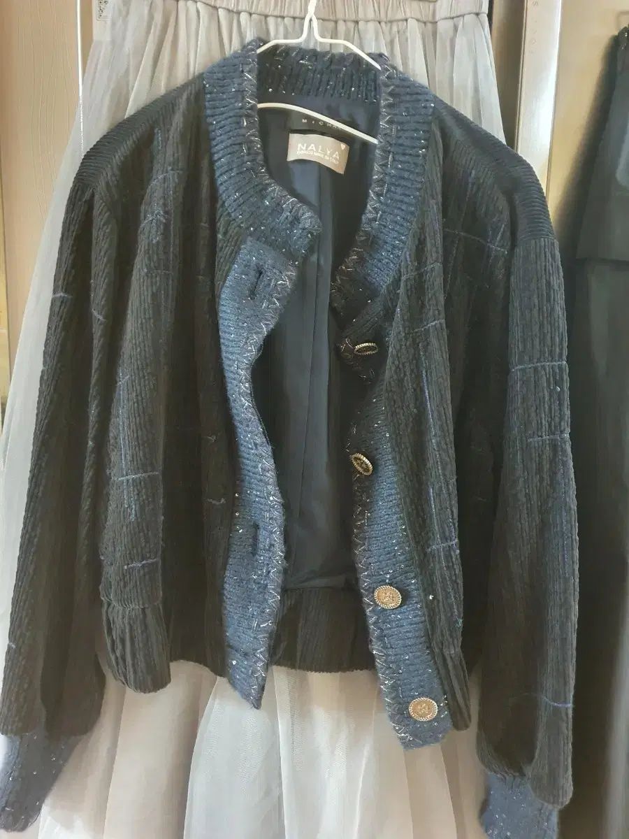 ミシャ コーデュロイ ネイビー ジャケット 55