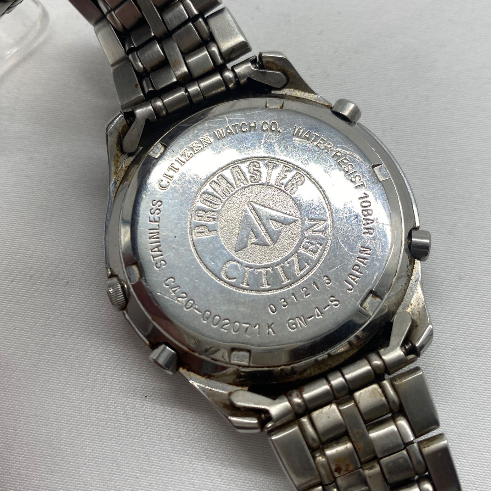 CITIZEN　PROMASTER C420-Q02071K　稼働品 CITIZEN PROMASTER C420-Q02071K 稼働品 シチズン プロマスター