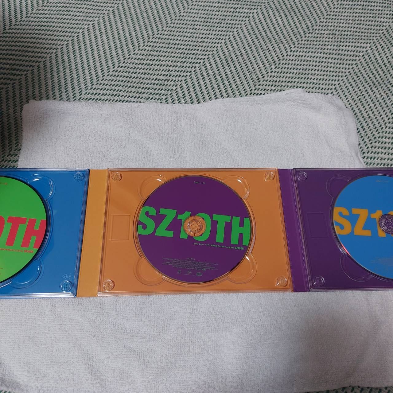 SZ10TH ［2CD+DVD+ステッカー］＜初回限定盤B＞ - メルカリ