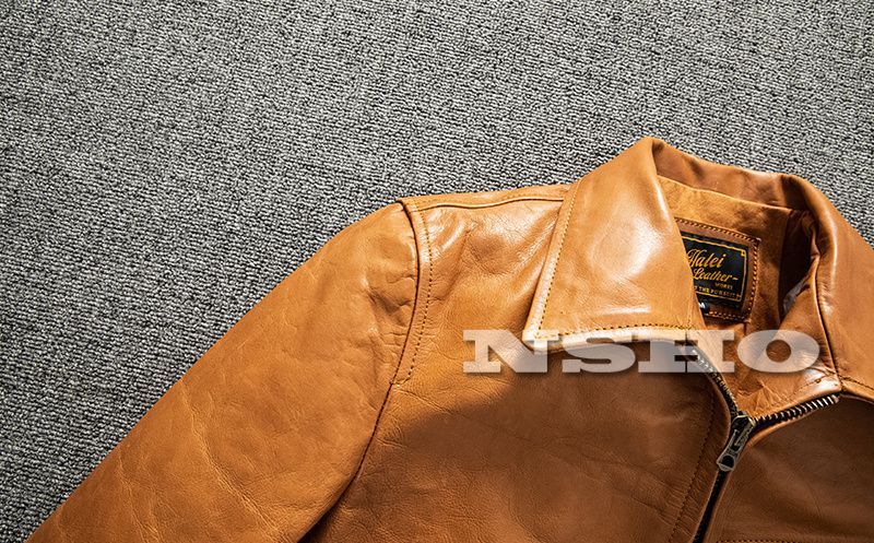 レア色 カウハイド 復刻40's アビエイタースタイル メンズ 革ジャン