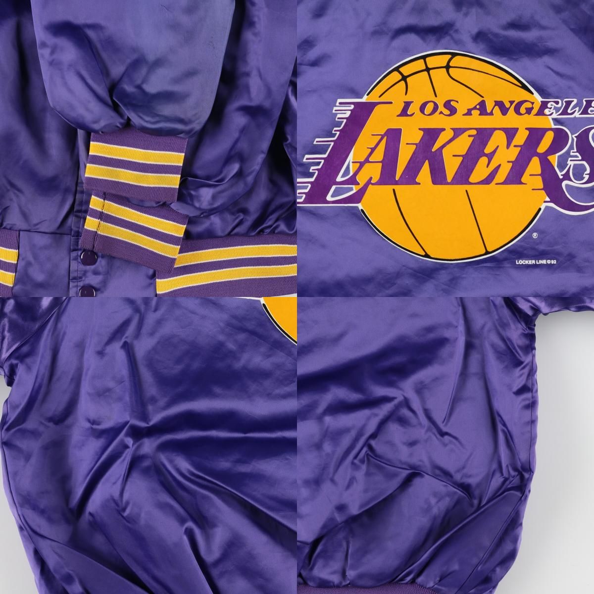 古着 90年代 LOCKER LINE NBA LOS ANGELES LAKERS ロサンゼルス 