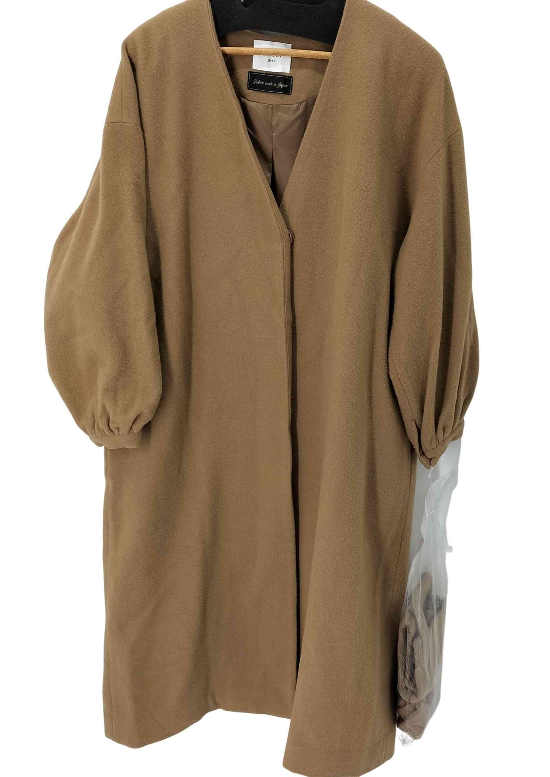 アメリ AMERI 2WAY NO COLLAR BELT COAT レディース JPN S
