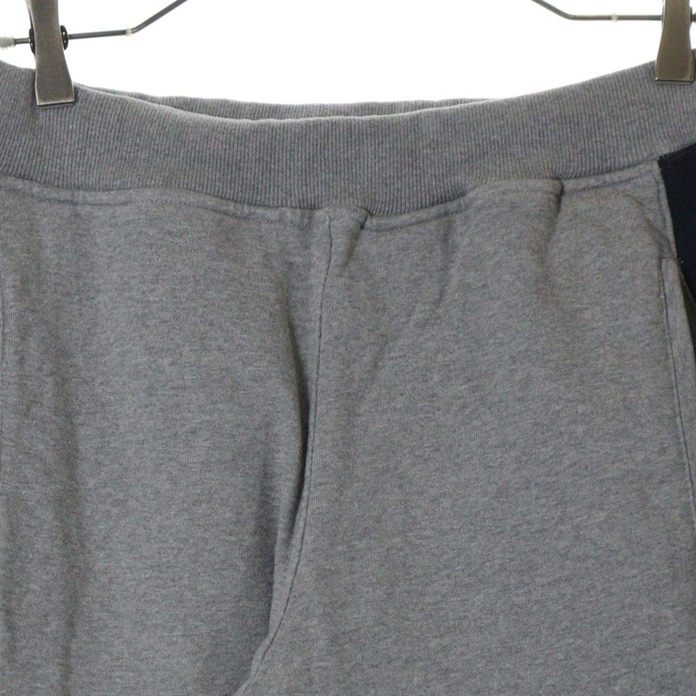 モンクレールガムブルースウェット Navy Blue Cotton Half-Zip Sweatshirt - Sweatshirts for Men