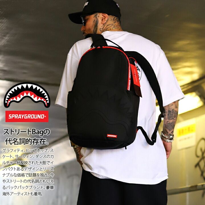 Sprayground スプレーグラウンド バックパック シャークマウス 新品n SPRAYGROUND (スプレイグラウンド) シャークプリント バックパック