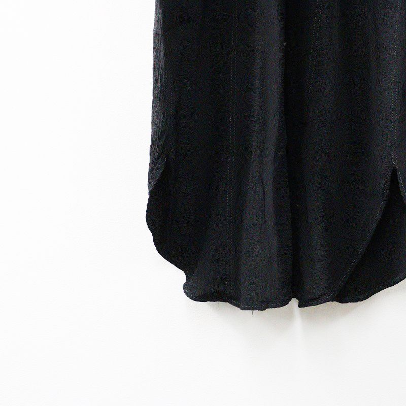 スタンドカラー ステッチ