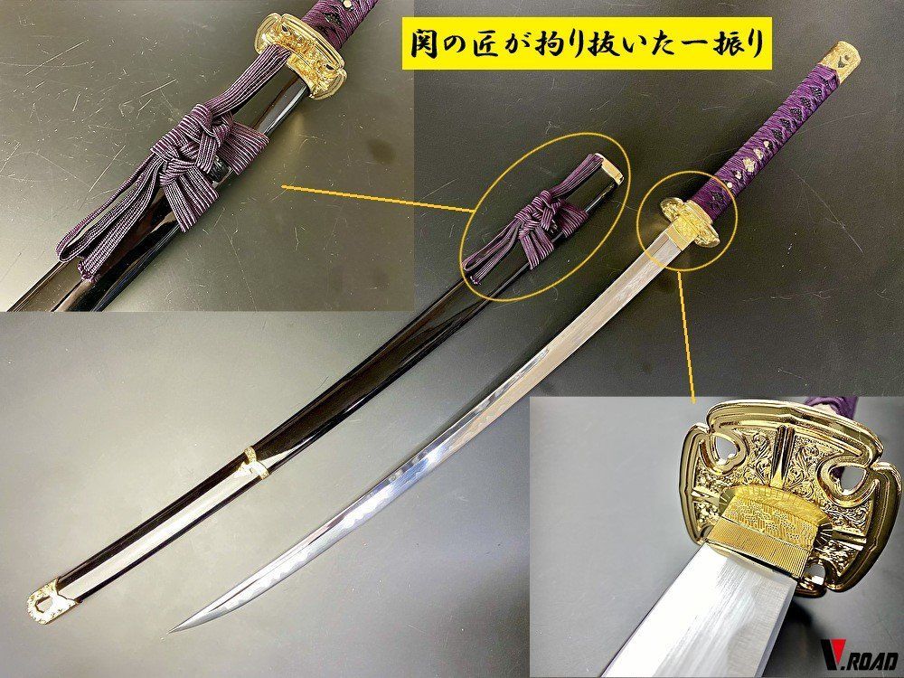 徳川家康￼モデル　模造刀 Amazon | 模造刀-美術刀剣-関 徳川家康拵え大刀 戦国武将 V.ROAD