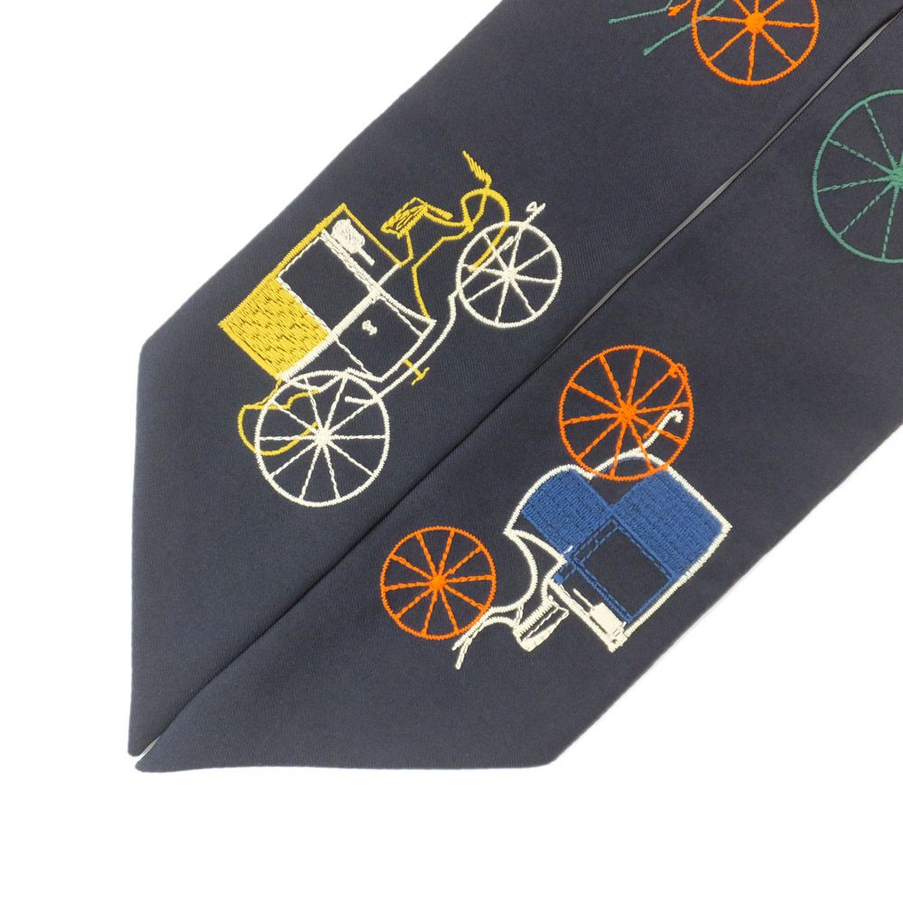 エルメス　ツイリー ロング ア・トゥ・ベルリンヌ Twilly ロング 《ア・トゥ・ベルリンヌ》 - ブルー | Hermès