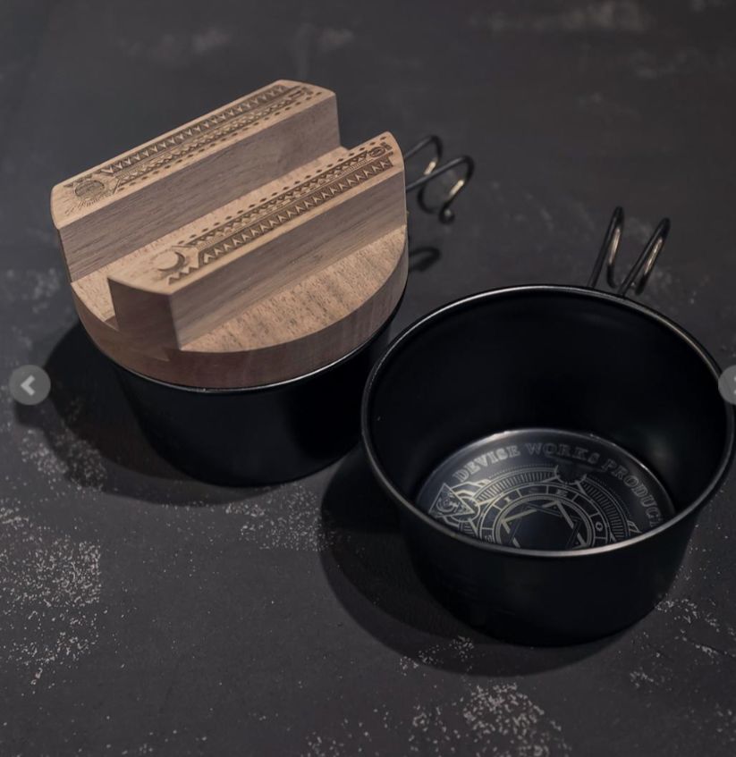 WARUDON ウォールナット デバイスワークス セット】WARUDON ウォールナット DEKAシェラカップ デバイス