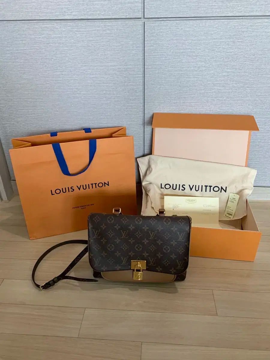 Louis Vuitton ルイヴィトン マリニャン モノグラム ブラウン ベージュ