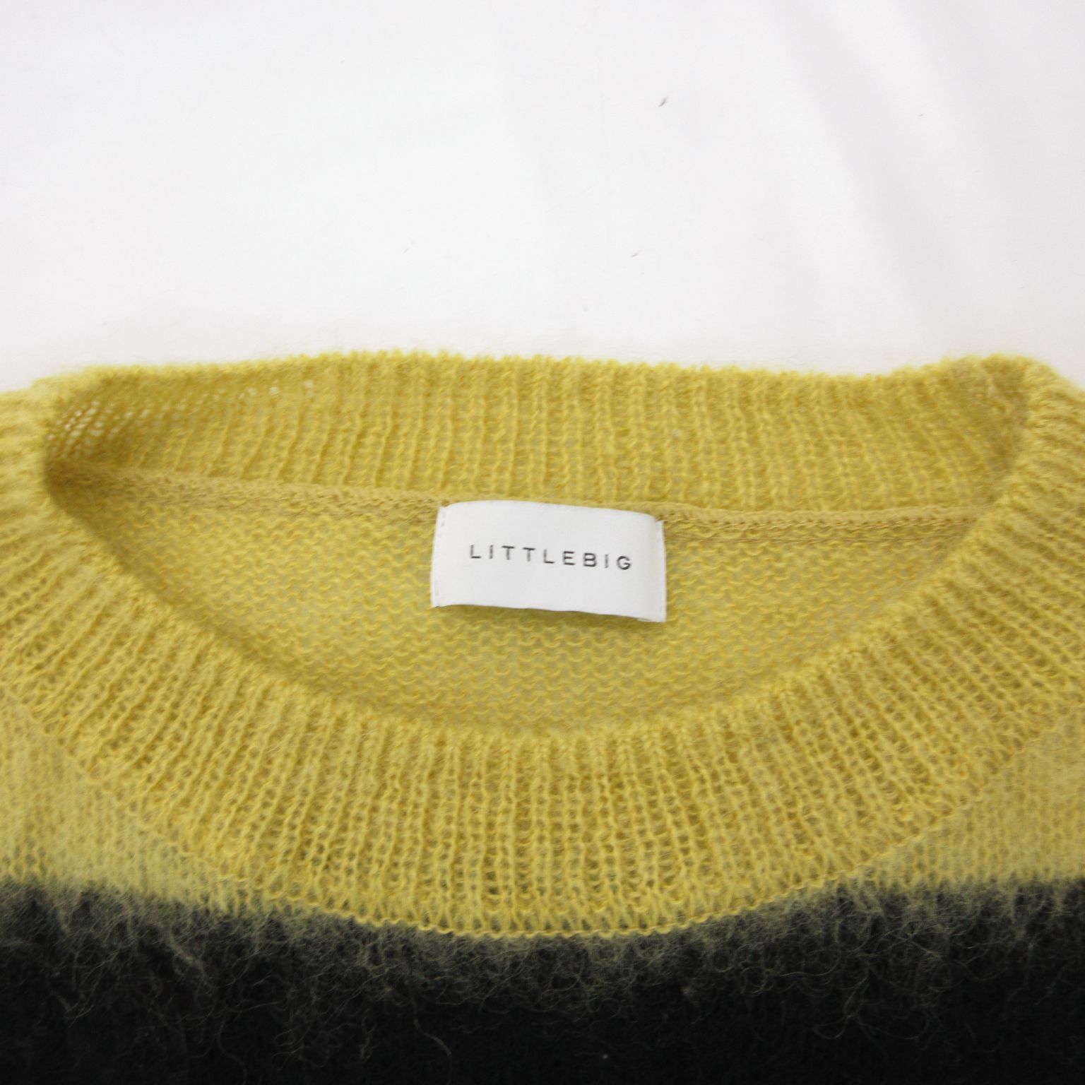LITTLEBIG リトルビック　モヘアニット　セーター LITTLEBIG(リトルビッグ)のMohair Knit Blue or Purple(ニット