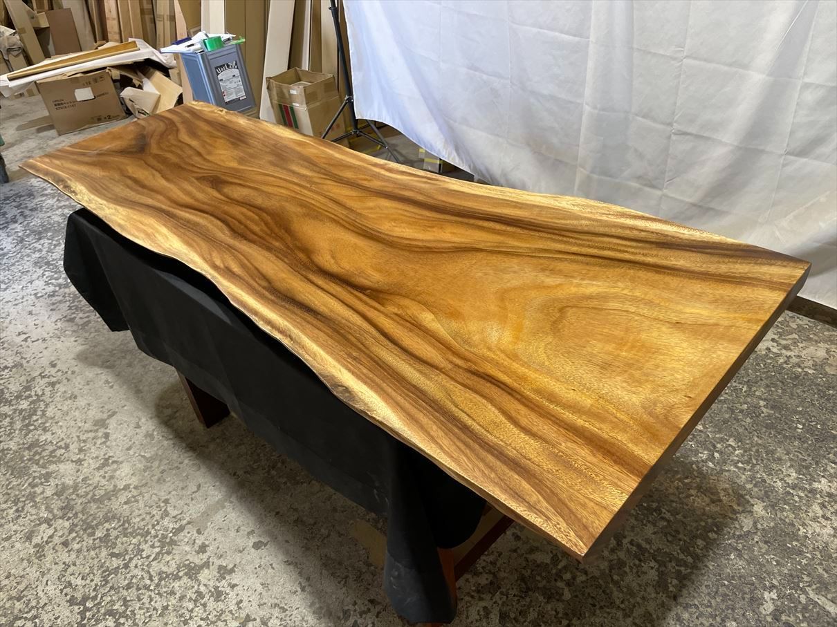 モンキーポッド 一枚板 ダイニングテーブル ウォールナット カウンター