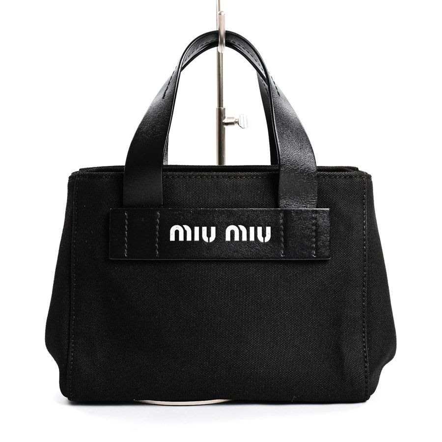 MIU MIU ミュウミュウ ハンドバッグ カナパハンドバッグ 5BA188 MIU MIU ミュウミュウ ハンドバッグ カナパハンドバッグ 5BA188