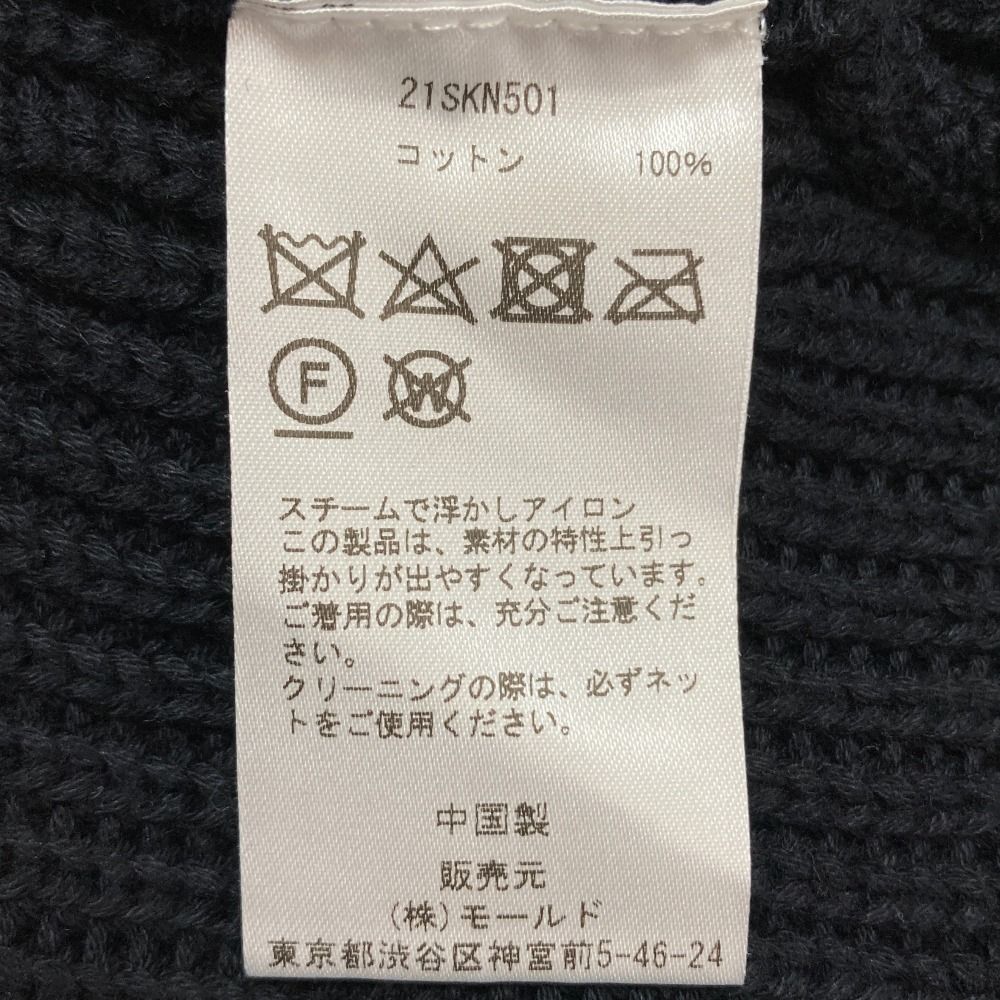 美品 CINOH チノ コットンタートルベスト ノースリーブ プル
