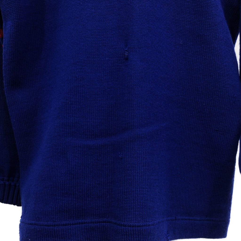 50年代 NOVEL KNIT ウール レタード カーディガン ヴィンテージ
