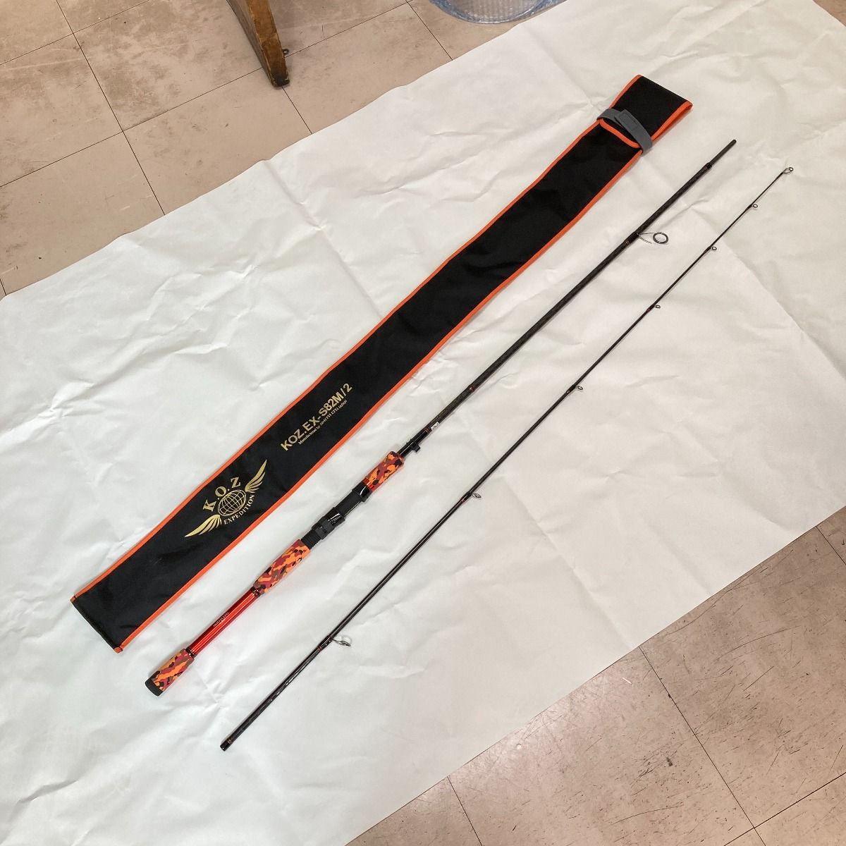 ソルトウォーターロッド SMITH K.O.Z エクスペディション KOZ.EX-C67TH/2(ベイト・2ピース) スミス(SMITH LTD) KOZエクスペディション KOZ EX-S80BGT 8フィート
