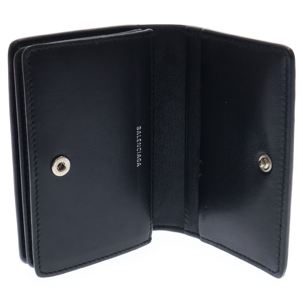 BALENCIAGA カードケース 黒 レザー 正規店買付【BALENCIAGA BALENCIAGA カードケース 黒 レザー 正規店買付【BALENCIAGA