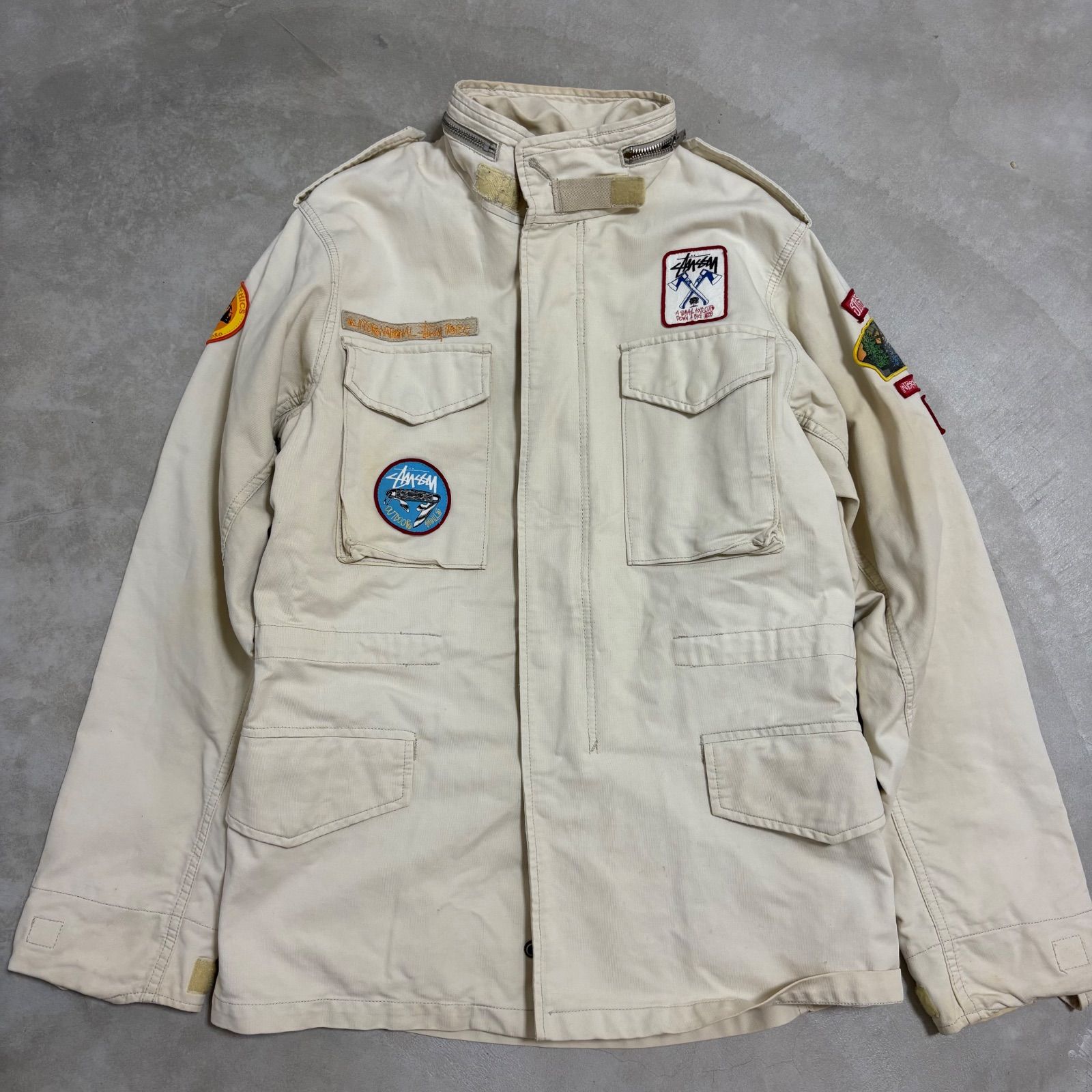 Old Stussy ミリタリージャケット L old stussy90s00sナイロン