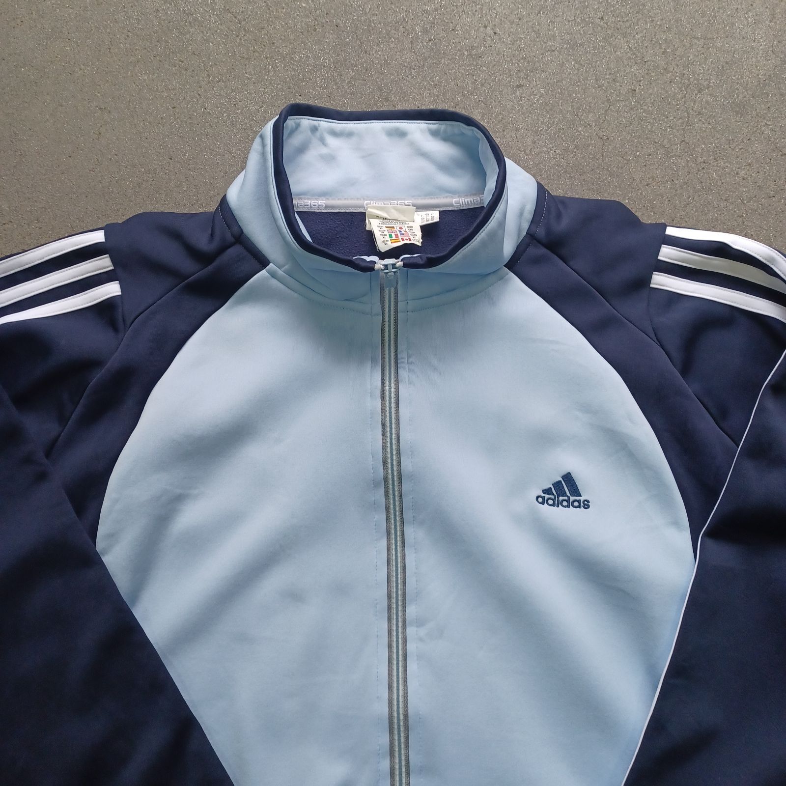 adidas 万国旗タグ track jacket アディダス '00s トラックジャケット 万国旗タグ 復刻 黒タグ
