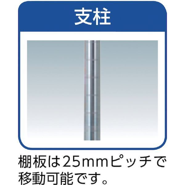 【新品・7営業日以内発送】トラスコ中山 TRUSCO TME-3243 スチール製メッシュラック Ｗ６０５ＸＤ４５７ＸＨ９２３ ３段 TME3243【沖縄離島販売不可】