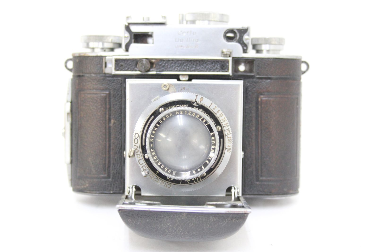 訳あり品】 Certo Dollina Xenon Schneider-Kreuznach 5cm F2 蛇腹