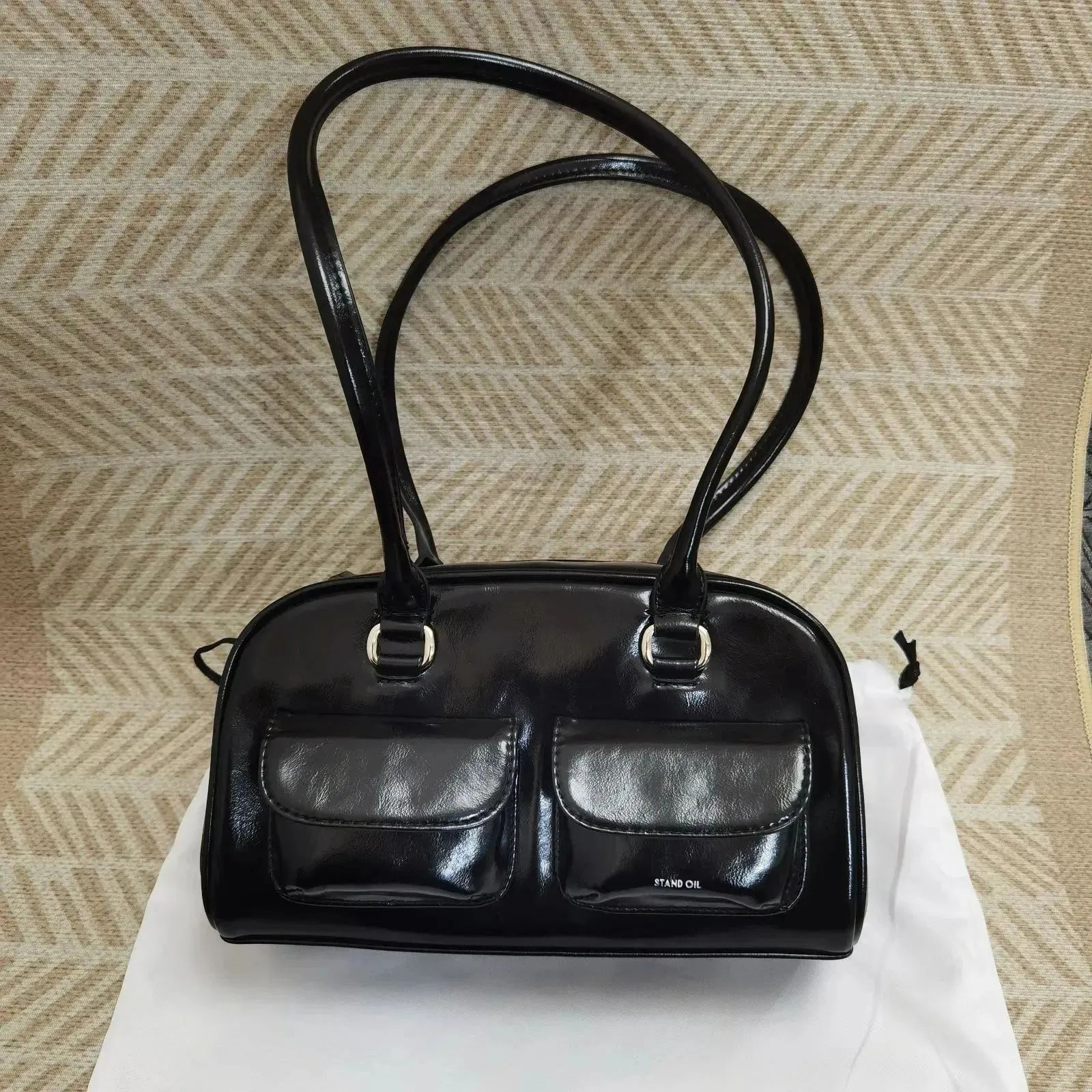 Stand Oil Chubby Bag スタンドオイル チャビーバッグ Black - メルカリ 