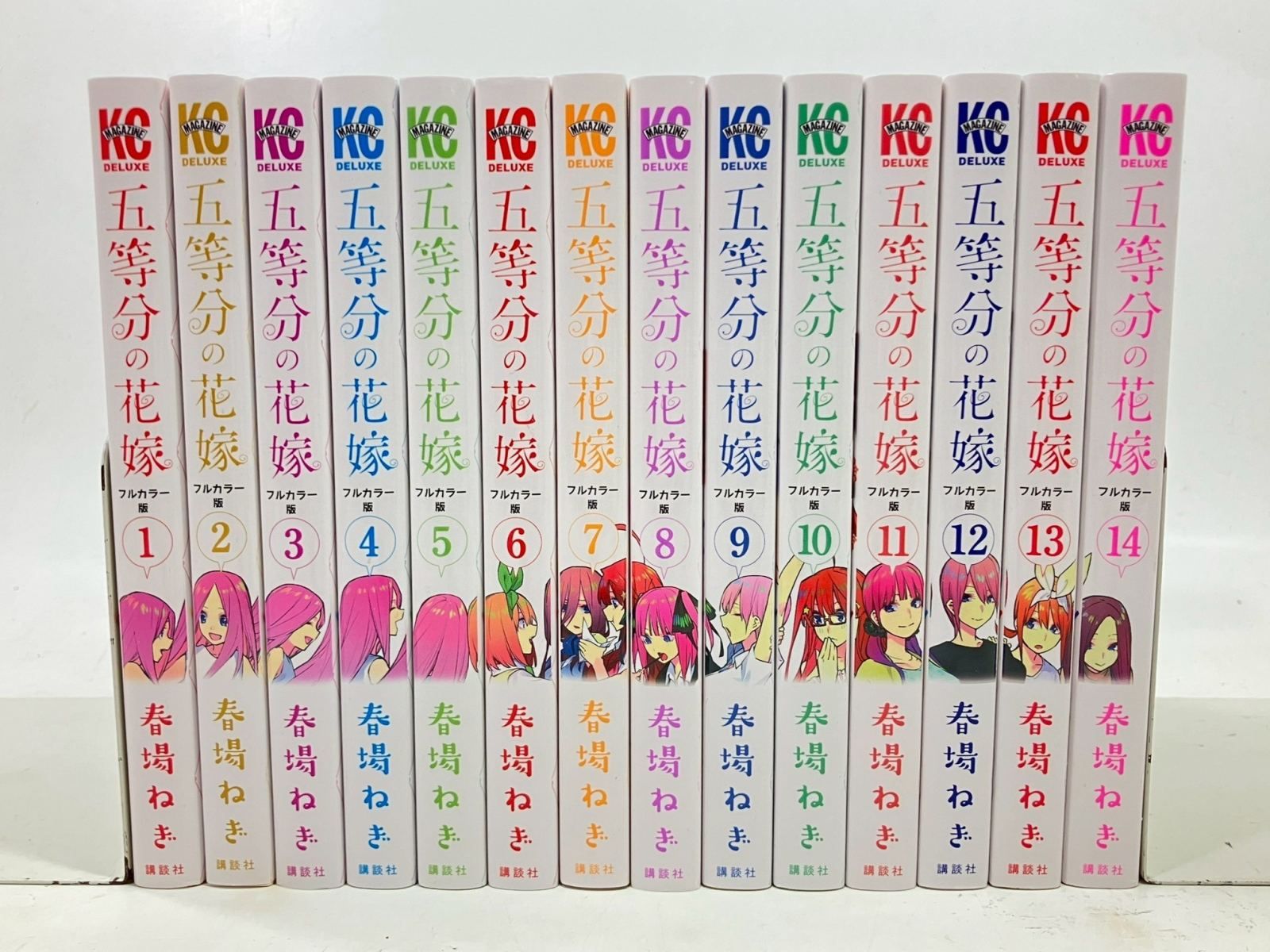 鬼滅の刃＆進撃の巨人&五等分の花嫁フルカラー全巻セット まとめ売り 五等分の花嫁 全巻セット（全14巻） | 八文字屋OnlineStore